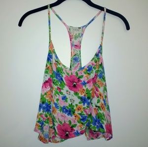 LA Hearts Floral tank